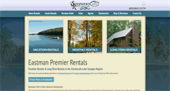 Desktop Screenshot of eastmanpremierrentals.com